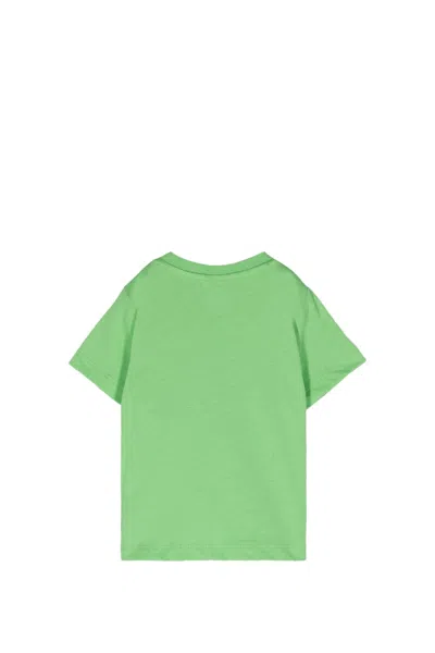 Shop Stella Mccartney Cotton T-shirt In Green