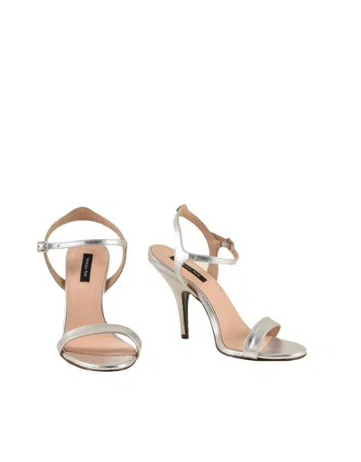 Shop Patrizia Pepe Womens Silver Sandals