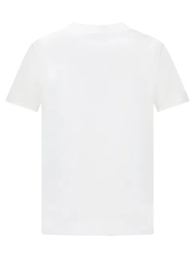 Shop Polo Ralph Lauren Logo T-shirt In Sp24 Clb55 Bear White