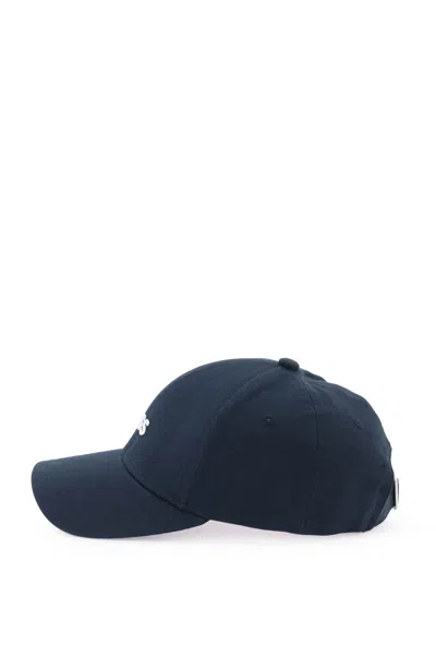 Shop Hugo Boss Baseball Cap With Embroidered Logo In Dark Blue (blue)