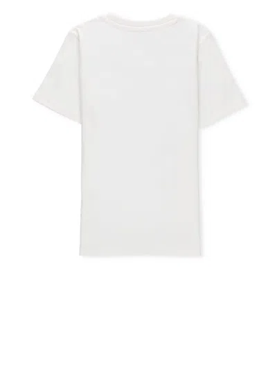 Shop Kenzo T-shirt With Logo In Ivory
