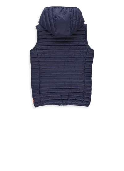 Shop Save The Duck Cupid Padded Vest In Blue