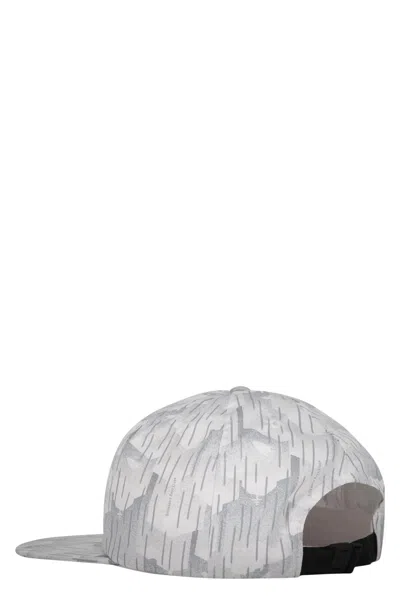 Shop Billionaire Boys Club Baseball Hat With Flat Visor In Grey