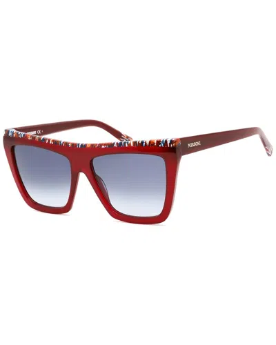 Shop Missoni Women's Mis 0087/n/s 59mm Sunglasses In Red