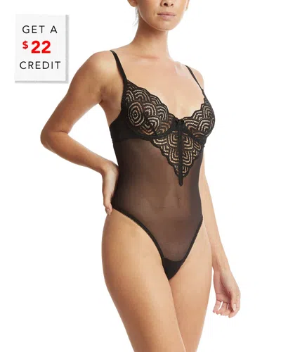 Shop Hanky Panky Strappy Lace Underwire Teddy With $22 Credit