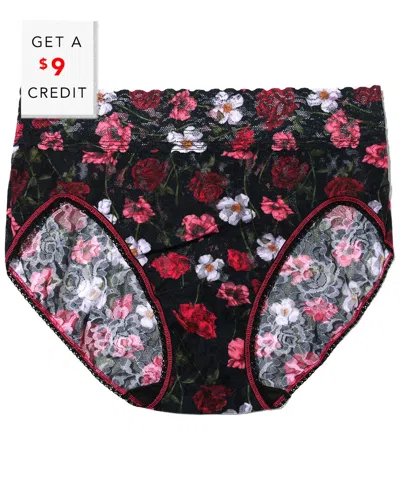 Shop Hanky Panky Printed Signature Lace French Brief With $9 Credit