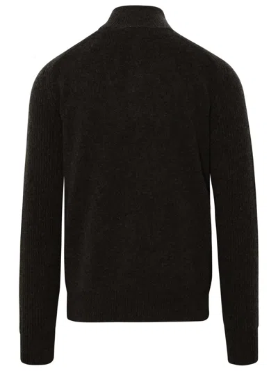 Shop Altea Brown Cashmere Blend Sweater