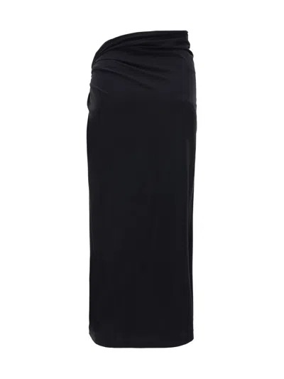 Shop Atlein Skirts In Black
