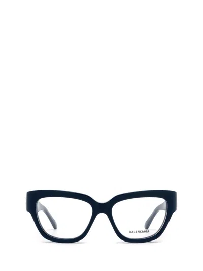 Shop Balenciaga Eyeglasses In Blue
