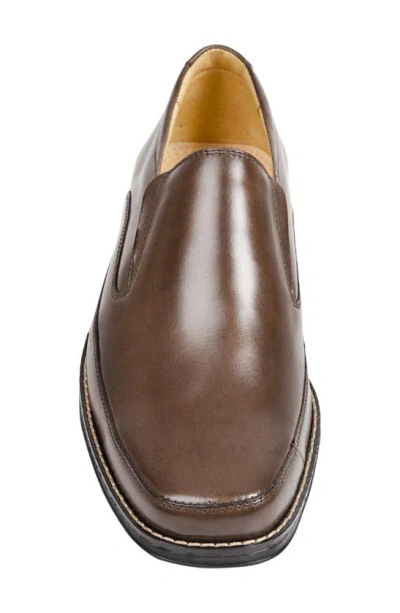 Shop Sandro Moscoloni Lindsey Moc Toe Slip-on Loafer In Brown