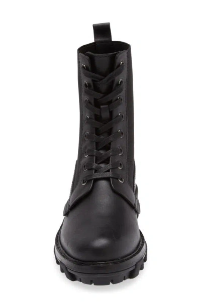 Shop Rag & Bone Shiloh Leather Combat Boot In Black