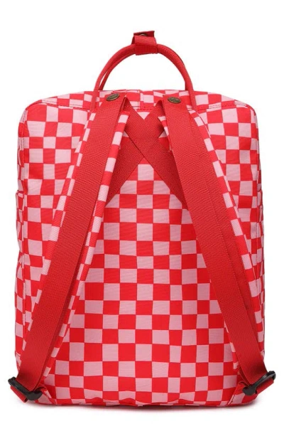 Shop Earth2jane Kids' Happy Camper Backpack In Red