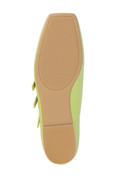 Journee Collection Darlin Multi Strap Mary Jane Flat In Green