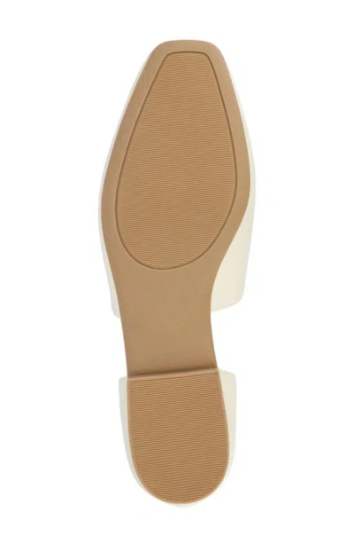 Journee Collection Kennza Womens Moc Closed Toe Loafers In Off White