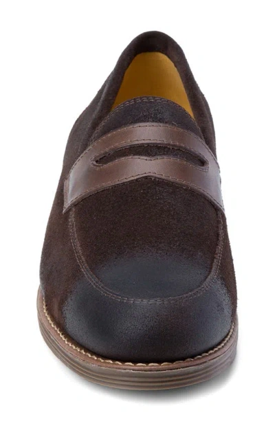 Shop Sandro Moscoloni Penny Strap Slip-on Loafer In Brown