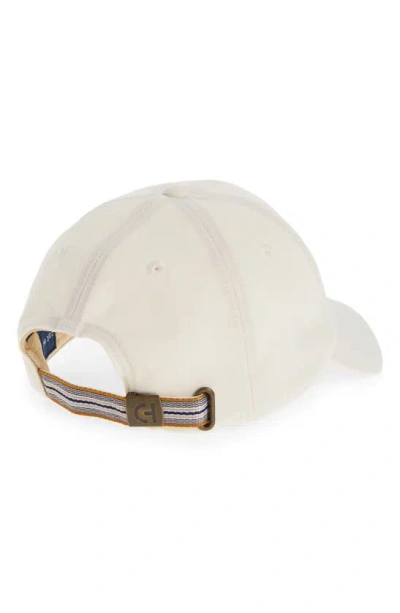 Shop Cole Haan Street Style Cotton Baseball Cap In Ivory