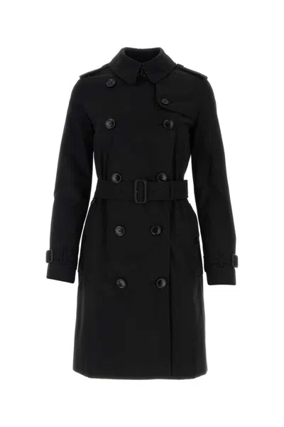 Shop Burberry Trench In Black