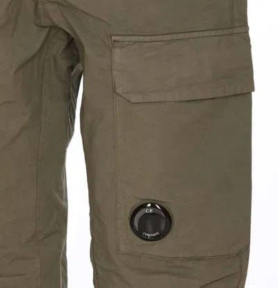 Shop C.p. Company Trousers In Green