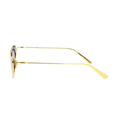 Shop Dior Eyewear Sunglasses In Gold