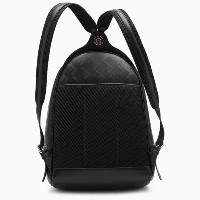 Shop Fendi Shadow Diagonal Backpack In Black