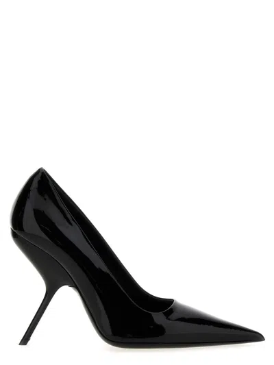 Shop Ferragamo 'eva' Pumps In Black