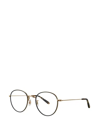Shop Garrett Leight Eyeglasses In Matte Black-gold