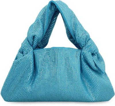 Giuseppe Di Morabito Rhinestone-embellished Knotted Tote Bag In Blue