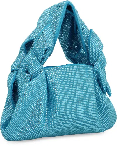 Shop Giuseppe Di Morabito Strass Shoulder Bag In Blue