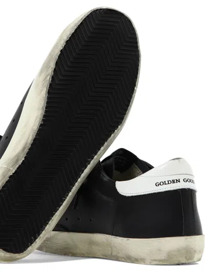 Shop Golden Goose "super-star" Sneaker In Black