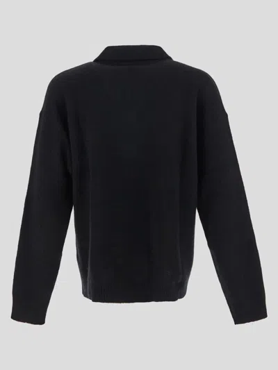 Shop Laneus Sweaters In Black