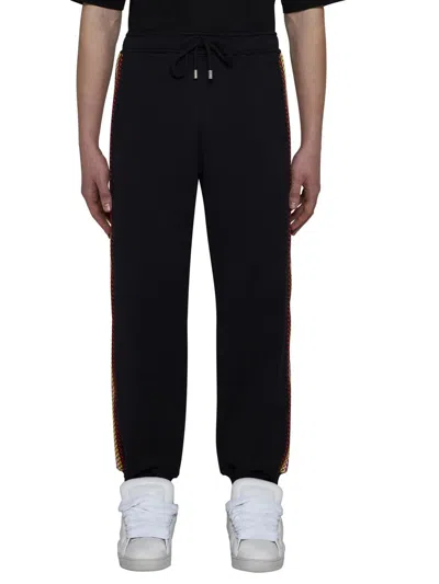 Shop Lanvin Trousers In Black