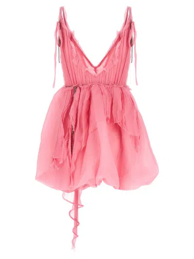 Shop Loveshackfancy 'ashida' Dress In Pink