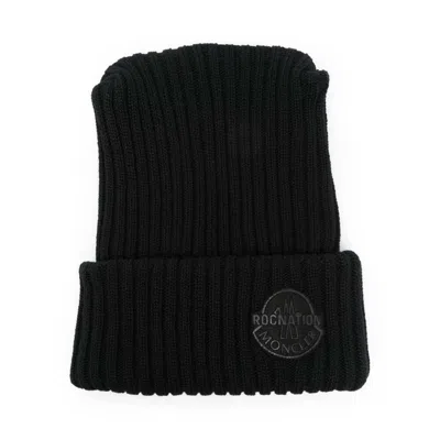 Shop Moncler Genius Roc By Jay-z Hats In Black