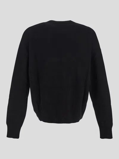Shop Palm Angels Sweaters In Blackred