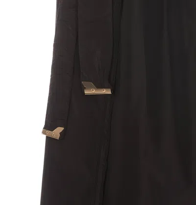 Shop Patrizia Pepe Coats In Black