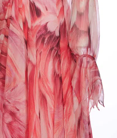 Shop Roberto Cavalli Dresses In Pink