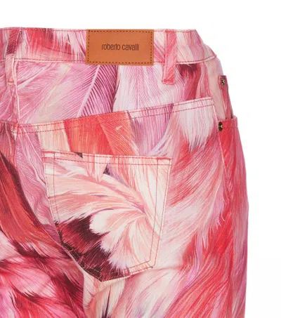 Shop Roberto Cavalli Jeans In Pink