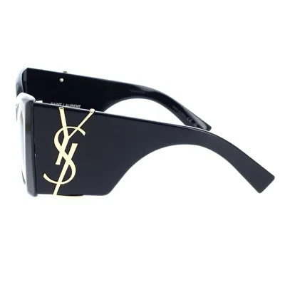 Shop Saint Laurent Eyewear Sunglasses In Black