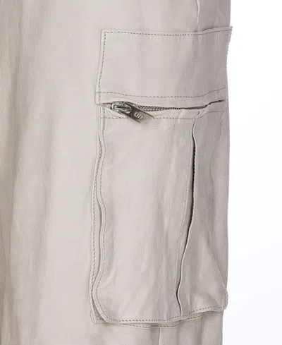 Shop Salvatore Santoro Trousers In White