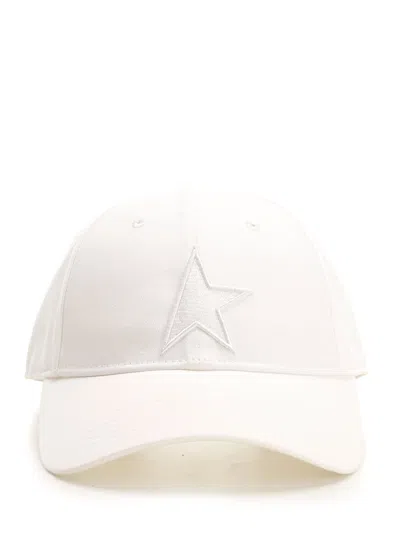 Shop Golden Goose White Baseball Cap In Default Title