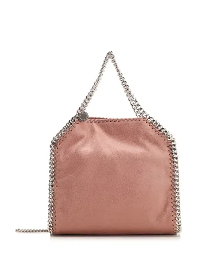 Shop Stella Mccartney Mini Falabella Handbag In Rose