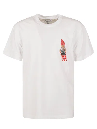 Shop Jw Anderson J.w. Anderson Gnome Chest T-shirt In White