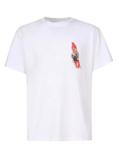 Shop Jw Anderson J.w. Anderson T-shirt With Print In White
