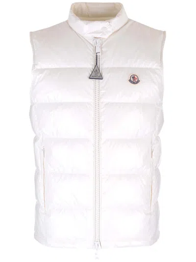 Shop Moncler Alcibia Vest In White