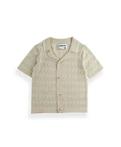 Shop Sovereign Code Boys' Slogan Knit Shirt - Little Kid, Big Kid In Birch