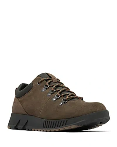 Shop Sorel Men's Mac Hill Lite Hiker Boots In Black