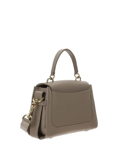 Shop Chloé Shoulder Bags In Motty Grey