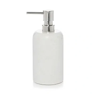 Shop Sferra Velina Marble Soap Dispenser In Dove