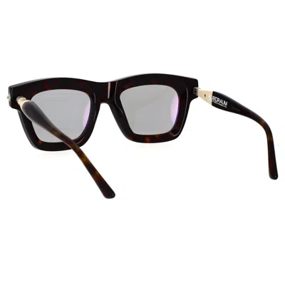 Kuboraum K4 Square-frame Glasses In Havana