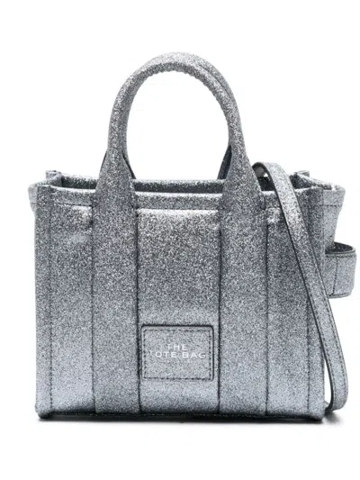 Shop Marc Jacobs 'the Tote Bag' Bag In Silver